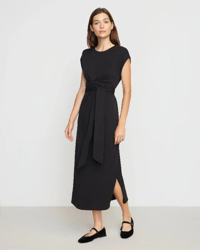 Fei Tie-Front Organic Cotton Dress