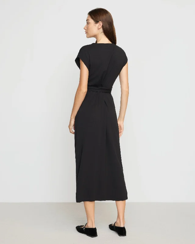 Fei Tie-Front Organic Cotton Dress