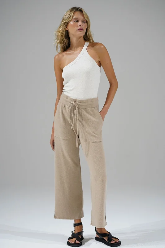 Kismet Brushed Pant - Savannah Tan