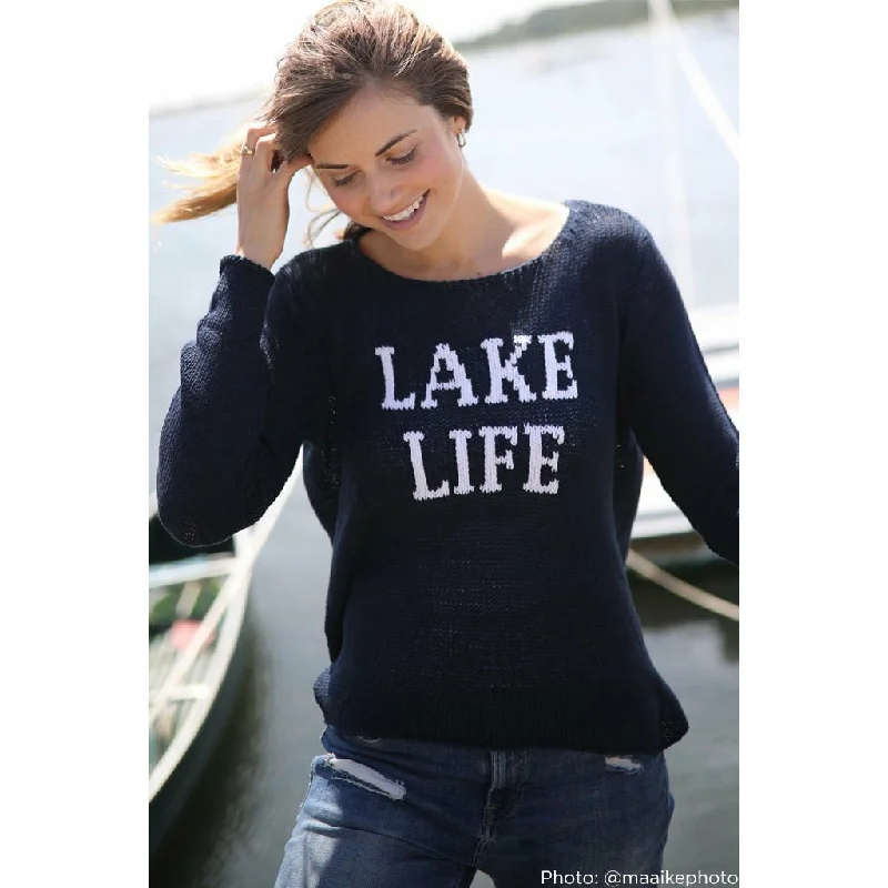 Lake Life Crew Cotton