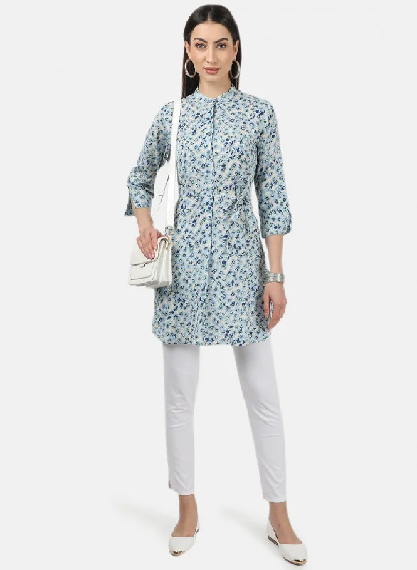 Womens Multi Color Printed Tunics