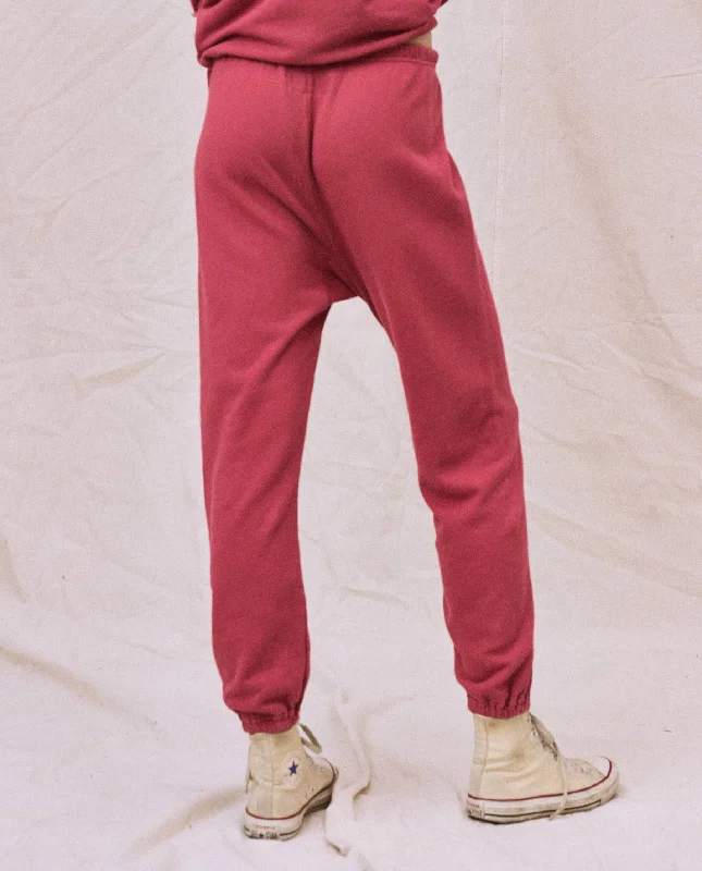 The Stadium Sweatpant. Solid -- Sweet Plum