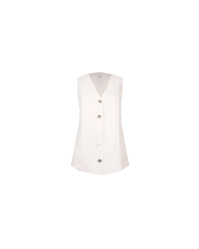 THELMA VEST WHITE