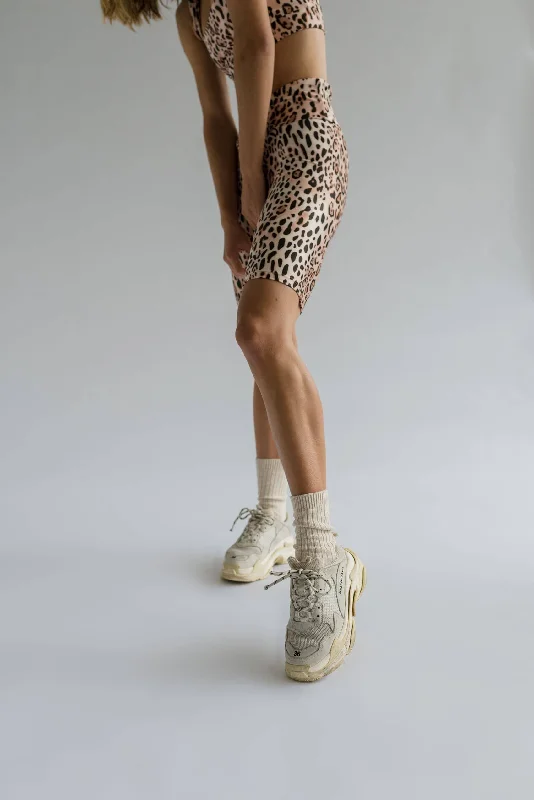 Biker Leopard Print