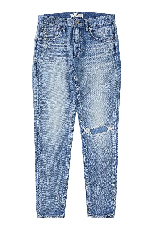 Moussy Denim Lenwood Skinny Jeans in Light Blue