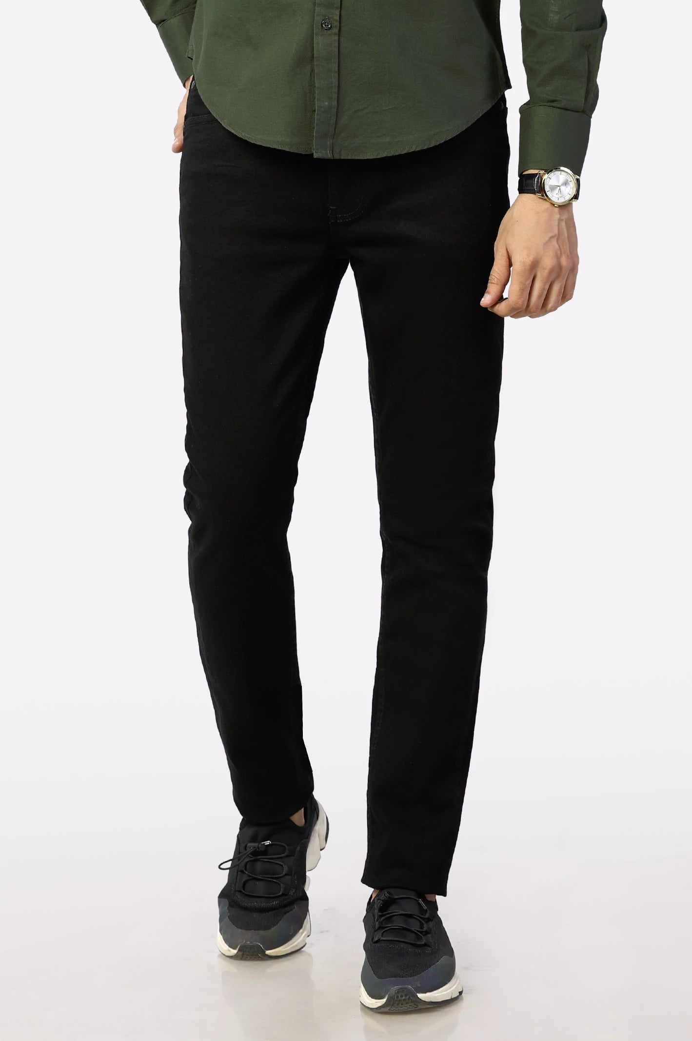 Jet Black Slim Fit Jeans