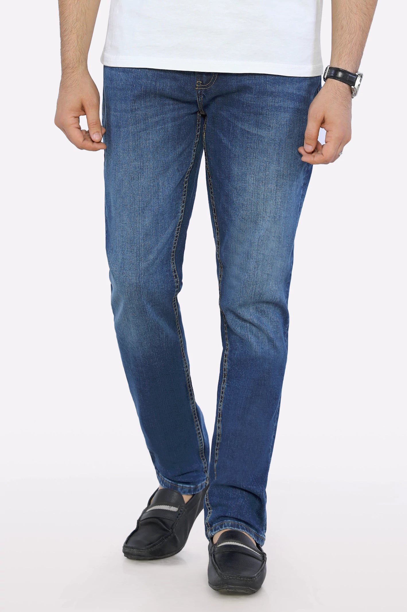 Medium Blue Smart Fit Jeans