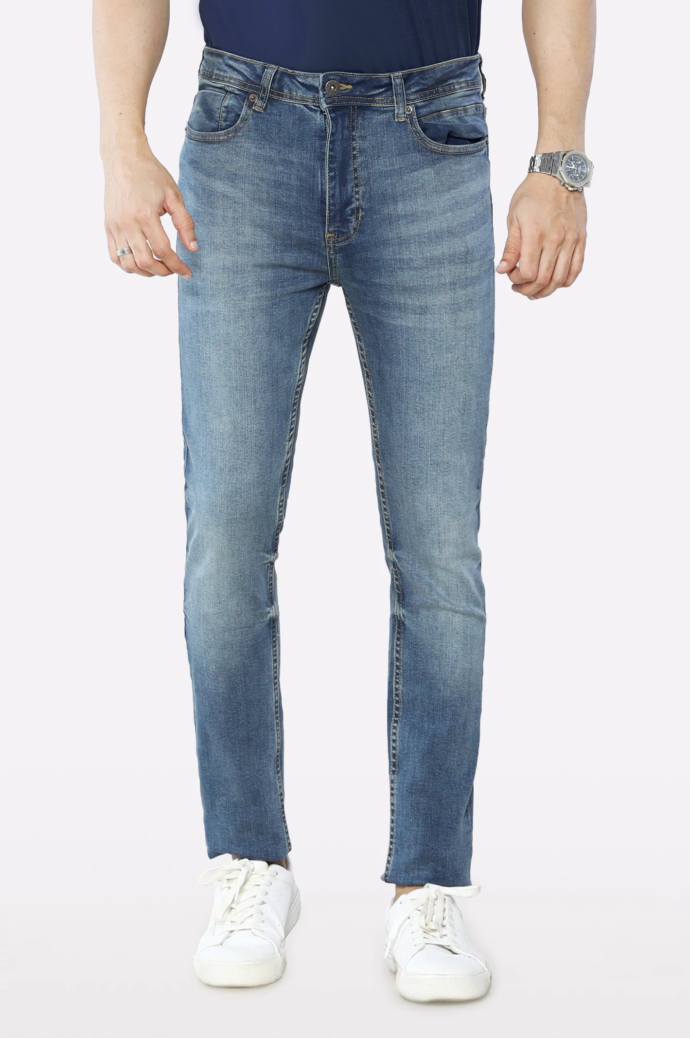 Medium Blue Slim Fit Jeans