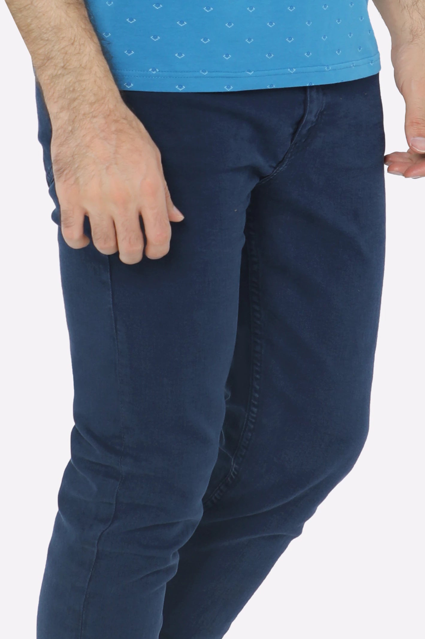 Navy Blue Smart Fit Jeans