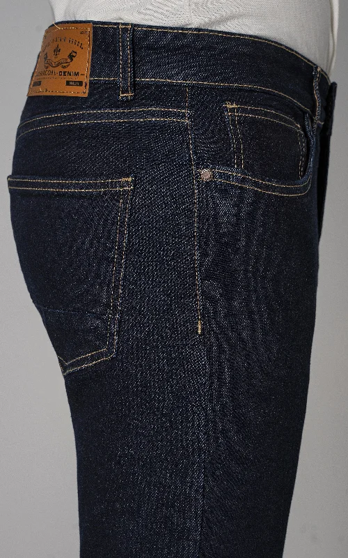 SLIM LEG JEANS DARK BLUE