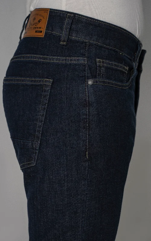 SLIM LEG JEANS DARK BLUE TINT