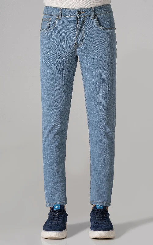 SLIM LEG JEANS LIGHT BLUE