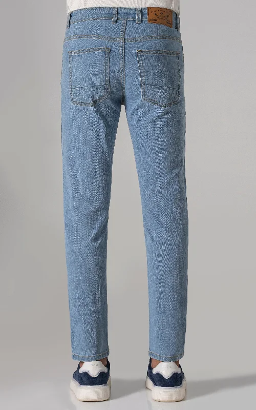 SLIM LEG JEANS LIGHT BLUE