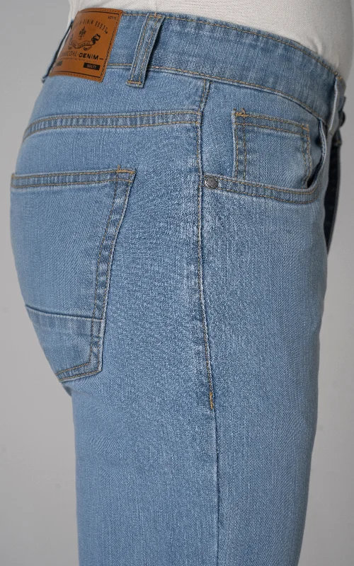 SLIM LEG JEANS LIGHT BLUE