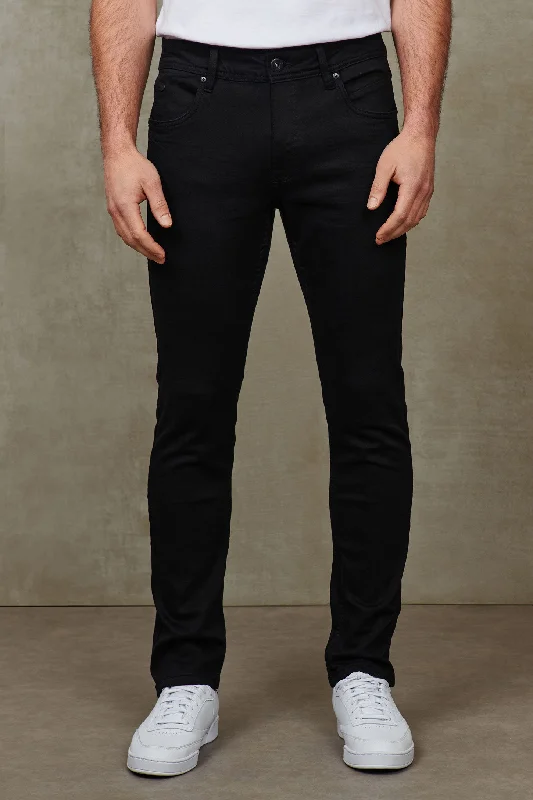 Jeans jambe étroite 30'', coton bio - Homme