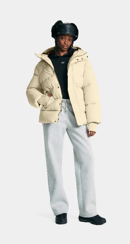 Pelican Beige Akira Puffer