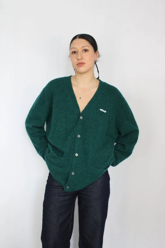 Stussy - Oversized Alpaca Cardigan