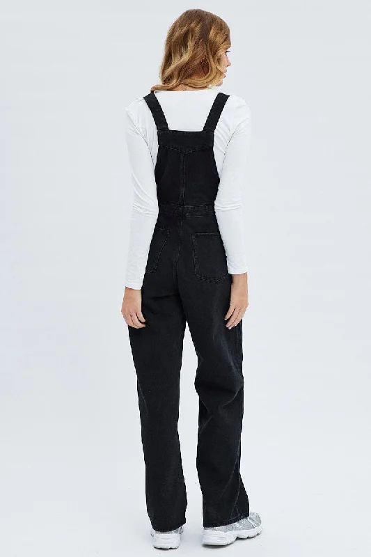 Black Overall Denim