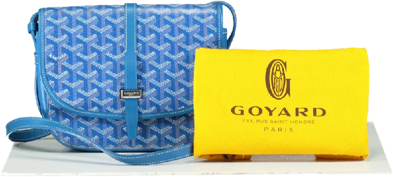 Goyard Sky Blue Belvedere PM Bag