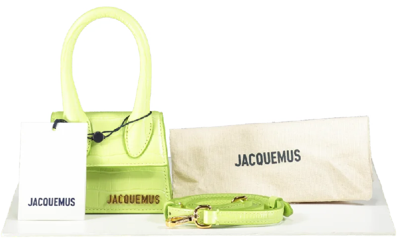 JACQUEMUS Green Le Chiquito Moyen Bag