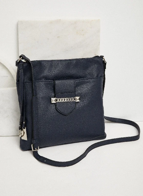 Vegan Leather Crossbody Bag